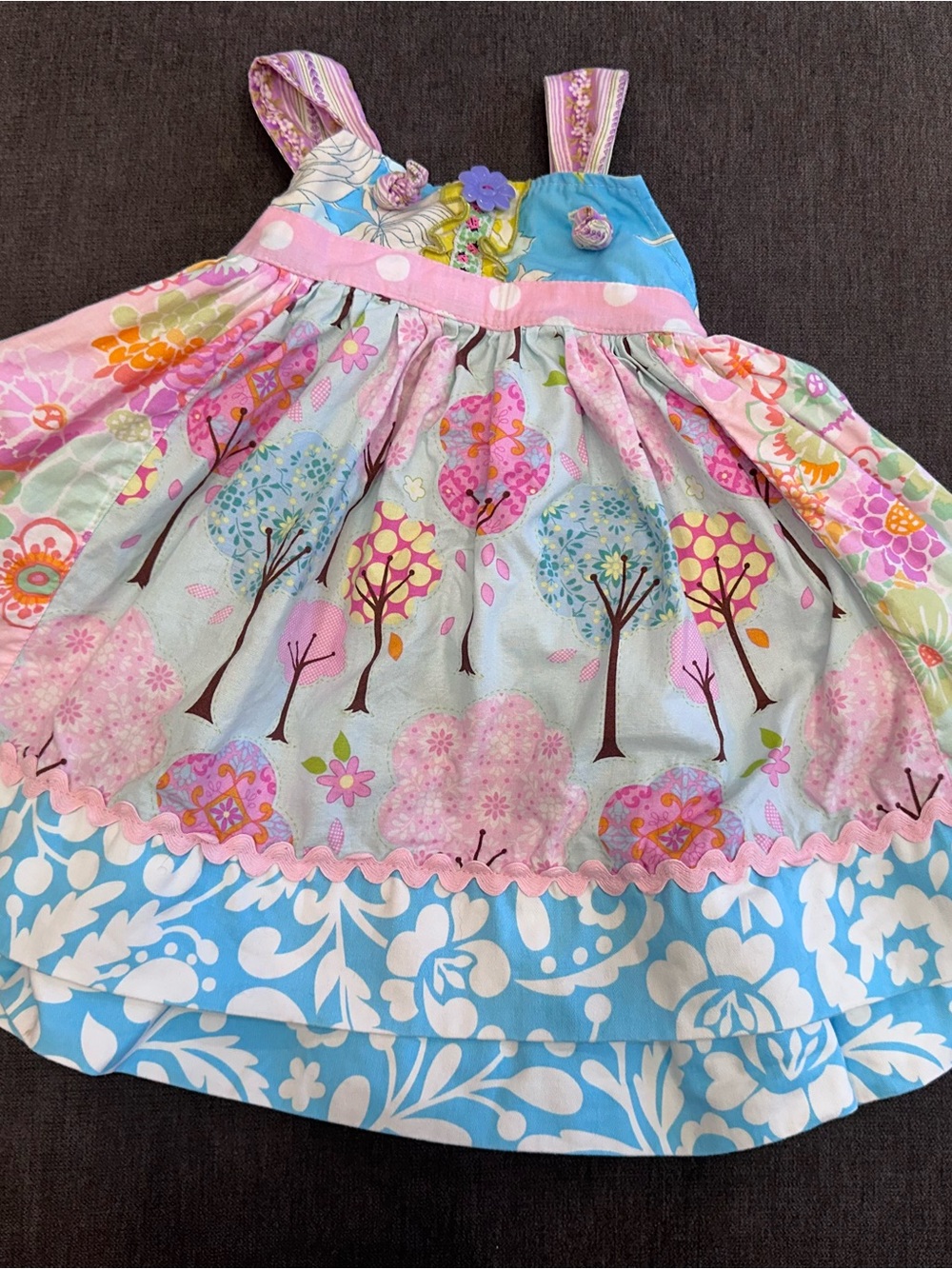 Matilda Jane Platinum Dream Chasers Dance Time dress size 2
